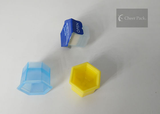 Tek Kullanımlık Küçük Kapsül Tarifleri Paketi 0.4 Gram PP Malzeme Rengi Özelleştirildi