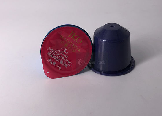 Gıda Sınıfı Plastik 8 Gram Anlık Kahve Kapsülleri, Çin Çayları için, Mavi Renk