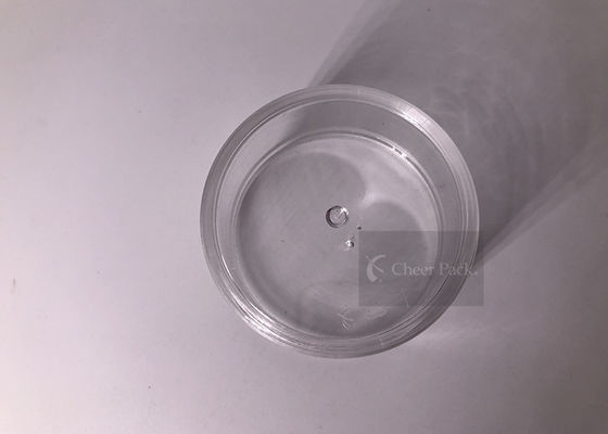 PP / Akrilik Şeffaf Küçük Plastik Konteynerler Çay Bardakları 20g 30g 50g