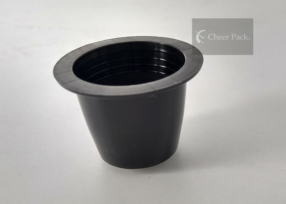 Siyah Renk Enterik Kaplı Kahve Makinesi Doldurulabilir Kapsüller Boş Kapasite 8 Gram