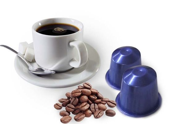 Nespresso İçin Küçük Yuvarlak Plastik PP Konteynerler / Kahve Kapsülleri