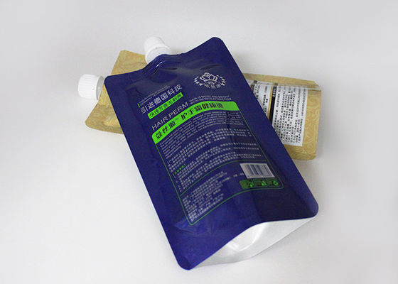 Sıvı Emici Çanta Lamine Alüminyum Malzeme üzerinde 70um Kalınlığı Plastik Borulu Üst