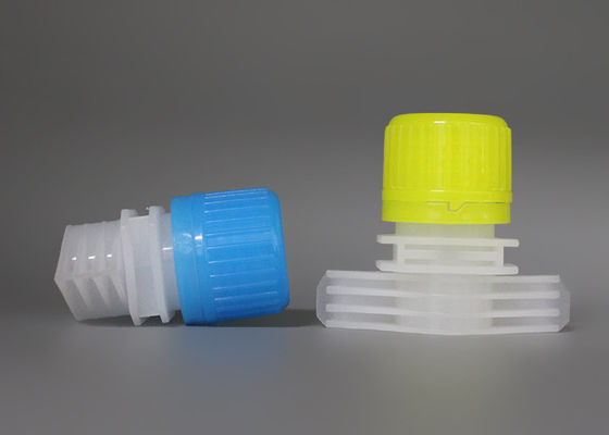 PE Plastik Borulu İçecekler Doypack Için 16 Milimetre Çapa Caps / Bebek Maması Kılıfı Kapaklar