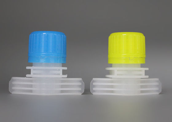 PE Plastik Borulu İçecekler Doypack Için 16 Milimetre Çapa Caps / Bebek Maması Kılıfı Kapaklar