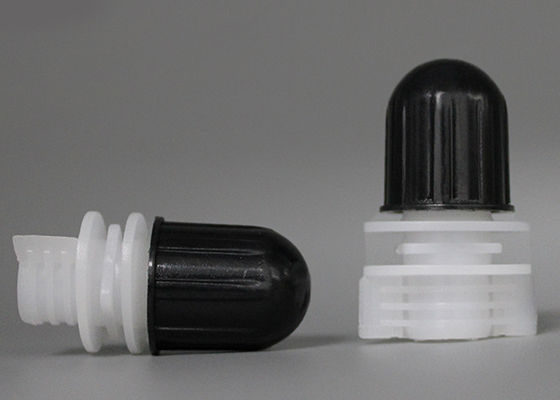 Özelleştirilmiş 1mm Kalınlığı Gri Veya Siyah Plastik Bacalı Kapaklar / Vidalı Dökümler