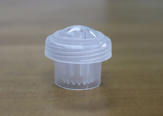İçecek Tozu Ambalajı İçin Şeffaf Yaratıcı Baskı Tipi Plastik Şişe Kapakları