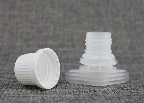 Anti - Pilfer PE PP Plastik Borulu Kapaklar İçin Meyve Suyu / İçecek Doypack / Bebek Maması Kılıfı Tops