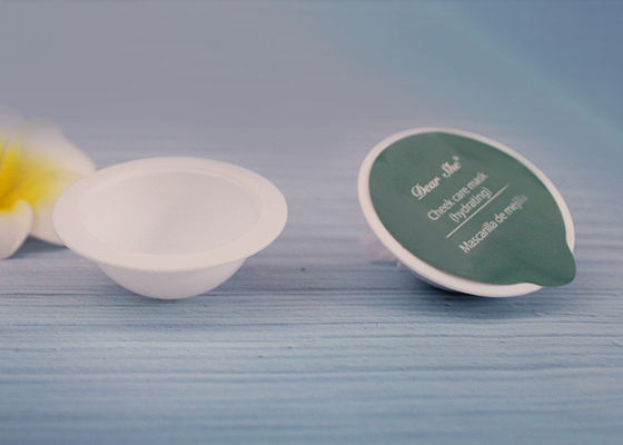 Renkli Küçük Güzellik Kömür Yüz Maskesi Kupası Paketi PP Plastik Malzeme