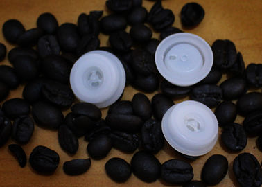 Kahve Ambalajı Kalay Kravat Torbaları İçin Plastik Hava Gaz Alma Valfi