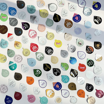 Kalite  300mm Aluminum Foil Lid Plastic Composite Easy To Tear Sealing Film For Plastic Cups fabrika