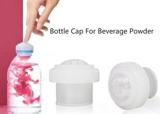 Kalite  Innovation Plastic Press Shake Nutrient Cap For Vitamin Drink L - Carnitine Packaging fabrika