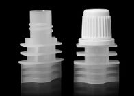 8.2 Milimetre Çift Boşluk Vidalama Plastik Dolum Kapakları Otomatik Dolum Makinesi için Hırsızlığa Karşı Koruma Kapakları