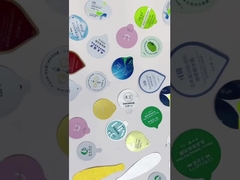 Alüminyum folyo kapaklı plastik kompozit, plastik bardakların sızdırmazlığı için yırtılması kolay sızdırmazlık filmi