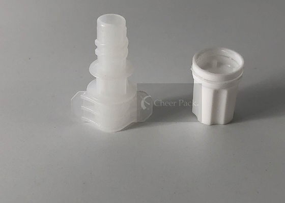 Küçük Dia 5mm Plastik Kapaklar Ürün Sınıfı, PE Malzemeler, Beyaz Renkli
