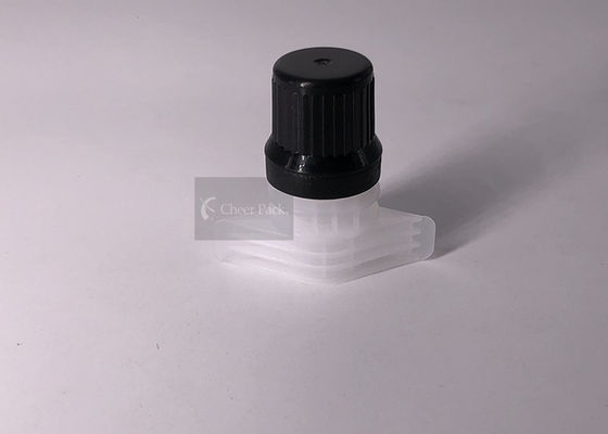 Siyah Renk Enjeksiyon Modeli 12mm Çaplı Spout Cap Heal Seal