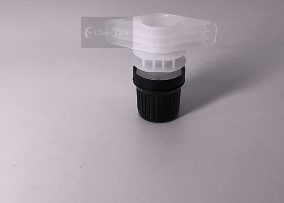 Siyah Renk Enjeksiyon Modeli 12mm Çaplı Spout Cap Heal Seal