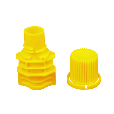 8.6mm İç çaplı plastik tüp kapağı PE malzemeden yapılmış.