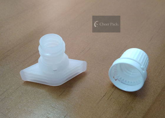 Plastik Bebek Gereçleri Kese Capları Emme Nozzle Kep PE Malzeme 9.6 Mm İç Ebat