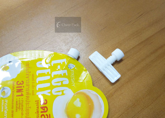 Küçük Çaplı 4mm PE Emzikli Kese Kapağı / Plastik Şişe Emzikli Kapak