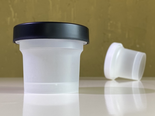 100 ml krem kavanoz kozmetik ambalaj toplam yüksekliği 60 mm