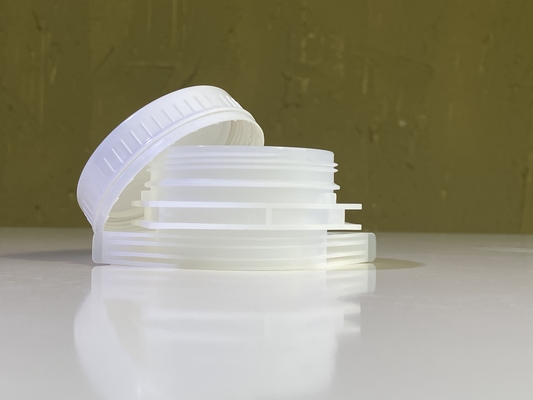 60mm Plastik Çukur Kapakları, Gıda Kozmetik Paketleme için Dik Çuval Paketleme