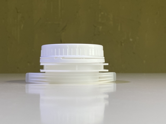 60mm Plastik Çukur Kapakları, Gıda Kozmetik Paketleme için Dik Çuval Paketleme