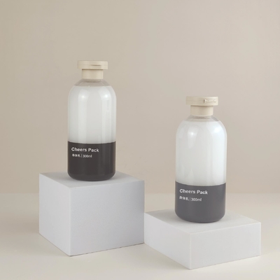 Özel Renkli Şampuan Şişesi PET 200ml 300ml 500ml Squeeze Şişesi Şampuan