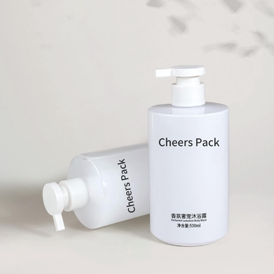 Özel logo Kozmetik Paketleme Losyon Şişeleri 210ml 350ml 500ml Deri Bakım Paketi Losyon Şişeleri