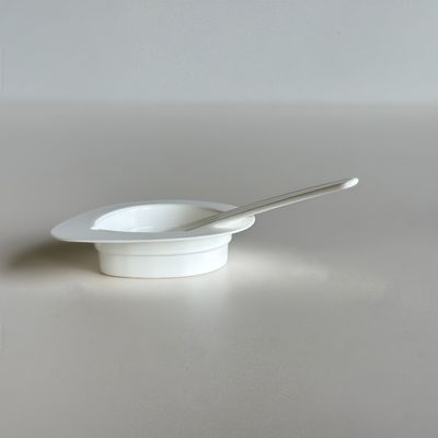 Alüminyum folyo kapağı ile tek kullanımlık PP kozmetik bardaklar 3.5ml 5.5ml