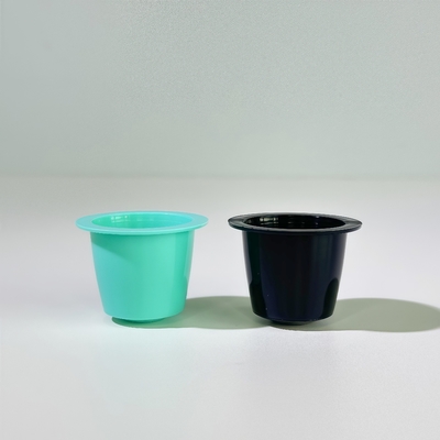Alüminyum folyo kapağı olan 10 ml tek kullanımlık PP plastik bardaklar