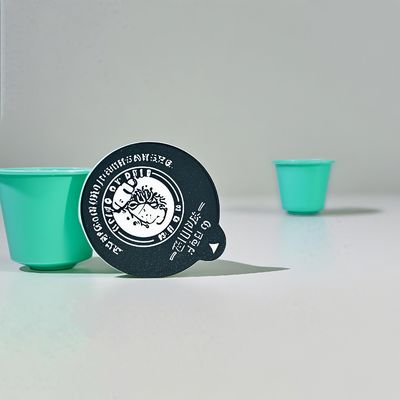 Alüminyum folyo kapağı olan 10 ml tek kullanımlık PP plastik bardaklar