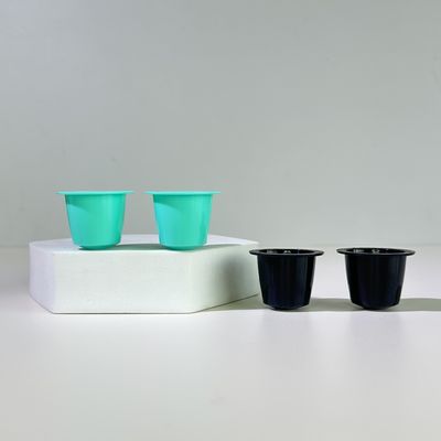 Alüminyum folyo kapağı olan 10 ml tek kullanımlık PP plastik bardaklar