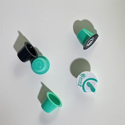 Alüminyum folyo kapağı olan 10 ml tek kullanımlık PP plastik bardaklar