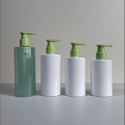 200ml-280ml PET kozmetik pompa şişesi, losyon serumu ve duş jeli ambalajı için basınç pompası mühürlenmesi ile