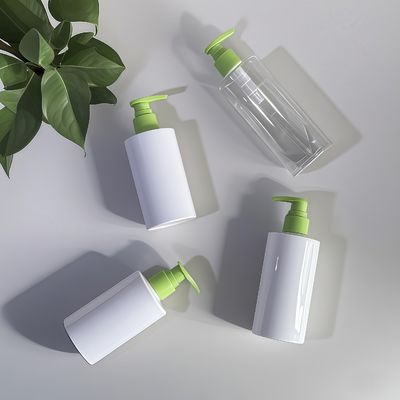 200ml-280ml PET kozmetik pompa şişesi, losyon serumu ve duş jeli ambalajı için basınç pompası mühürlenmesi ile