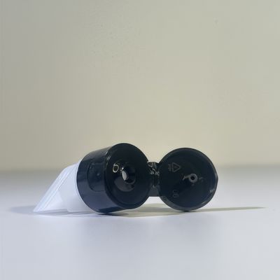 Esnek sanitizer ve kozmetik ambalajı için 16 mm çıkışlı taşınabilir ve dayanıklı 3 mm Flip Top vida kapağı