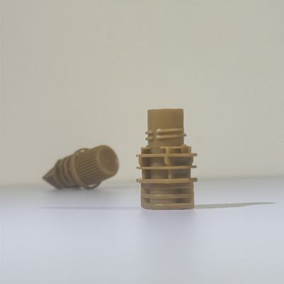 Gıda sınıfı 10 mm PE Flip Top Spout Kapaklı Plastik vida kapağı Çocuklar için güvenli kenar Jelly Ürünleri Esnek Poşet Ambalajı