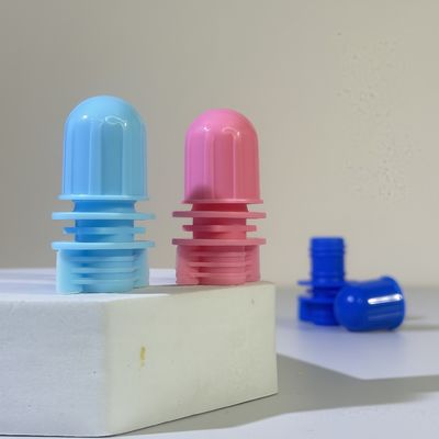 12mm Kurşun Kafası PE Plastik Gıda Derecesi Şampuan Kozmetik Ürünler Paketleme Çantalar için Tırnak Kapak