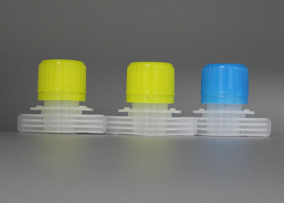 Doypack İçin İç Çap 16mm ile Sabotaj Dayanıklı Gıda Sınıfı Plastik Bacalı Kapaklar