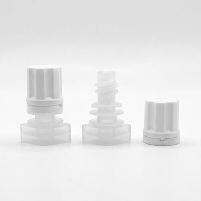 5mm X050 Erikçi Çiçeği Ağız Kapağı Sızdırmaz Endüstriyel Gıda Sınıfı PE Meme Kapağı Kozmetik Sıvı Dolum Torbası Ambalajı İçin