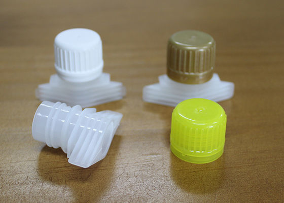 1mm Kalınlık Plastik Bacalı Kapaklar Esnek Ambalaj Granül Çantalarıyla Birleştirildi