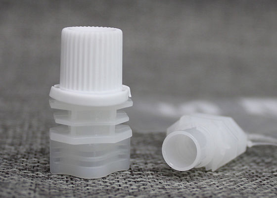 8.6mm Çift Boşluklar Kese Dolum Makinesi İçin Uyumlu Plastik Vidalı Kapaklar