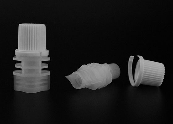 8.6mm Beyaz Anti Hırsızlık Plastik Borulu Püresi Suyu Kılıfı Çanta Üzerinde Üst Kapakları