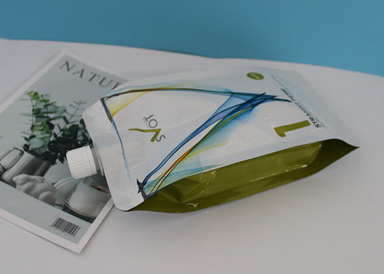 Jel Macunu Emülsiyon Ambalajı İçin 9.6mm Kozmetik Bacalı Torba Torbaları
