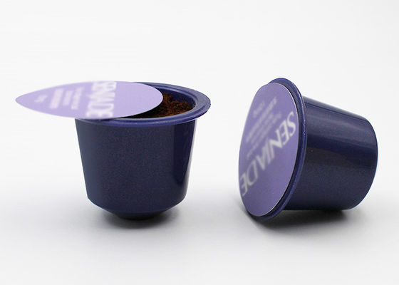 Mini Kahve Pod Kapsüller Nespresso Süt Için Aromalı Toz / Sızdırmazlık Filmi Ile İçecek Tozu Paketleme Kapsüller