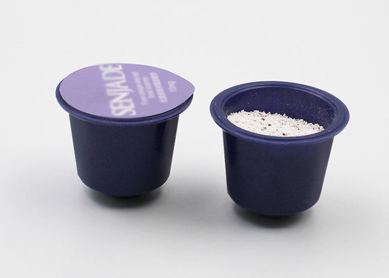 Mini Kahve Pod Kapsüller Nespresso Süt Için Aromalı Toz / Sızdırmazlık Filmi Ile İçecek Tozu Paketleme Kapsüller