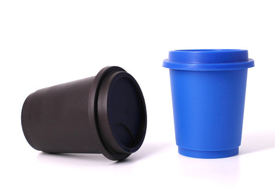 Mavi Anında Kahve Plastik Kutu Ofset Baskı Decafe Karışımı Karışımı Mix Espresso Için Logo