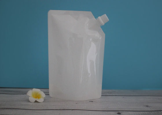 18mm Meme Yeniden Kullanılabilir Mat Yüzeyli Özel Yapılmış Sıvı Borulu Çantalar