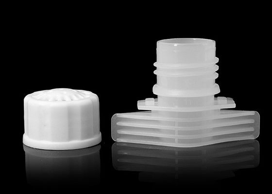 Tıbbi Macun Kılıfı için Tek Yönlü Hava Firar Plastik Vidalı Kapaklar 16mm Desen Kesme Tipi