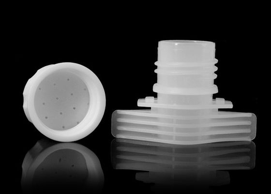 Tıbbi Macun Kılıfı için Tek Yönlü Hava Firar Plastik Vidalı Kapaklar 16mm Desen Kesme Tipi